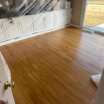 Before and After Floor Refinishing Fishers